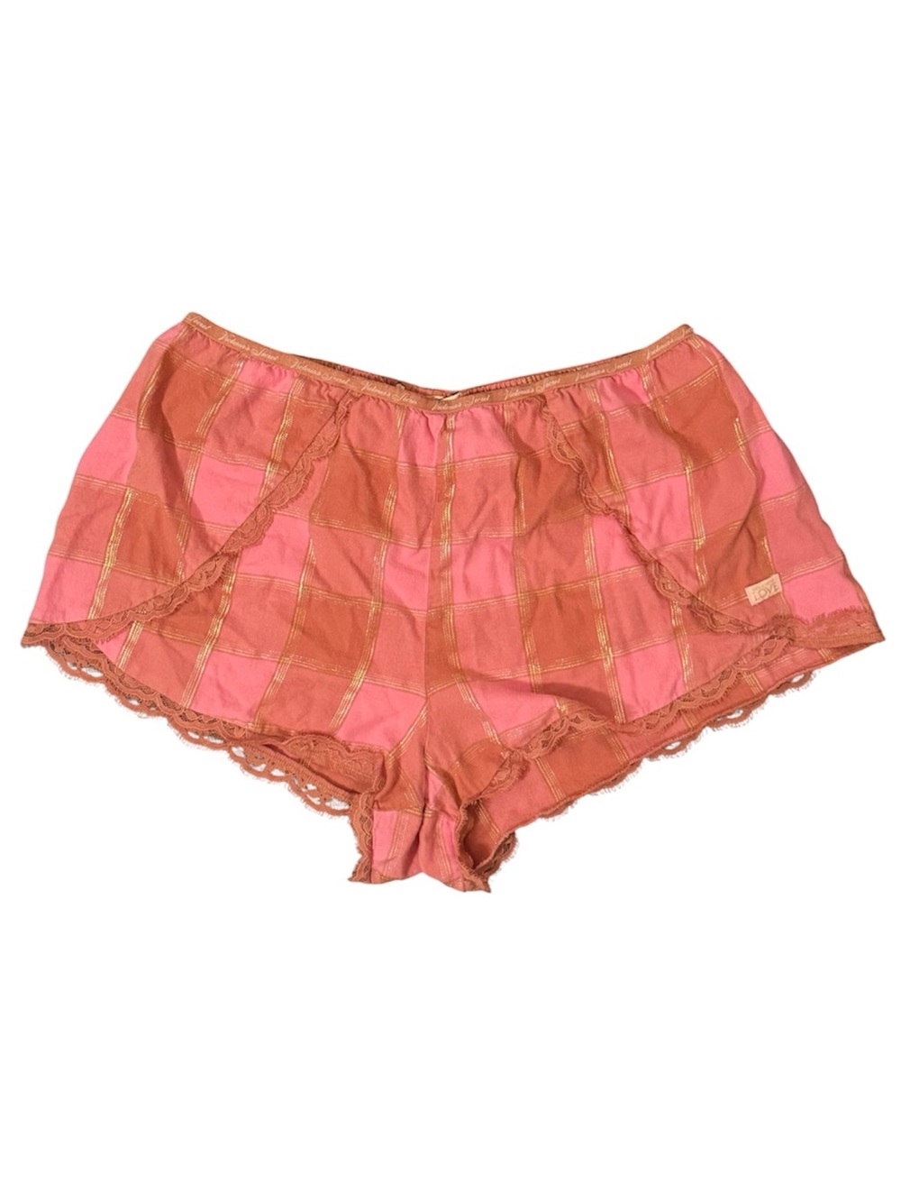 Victoria's Secret Plaid Pyjama Shorts - Medium